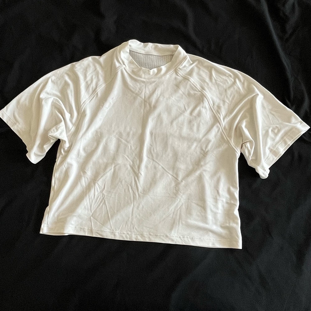 Buffbunny Ivory Crop T-Shirt